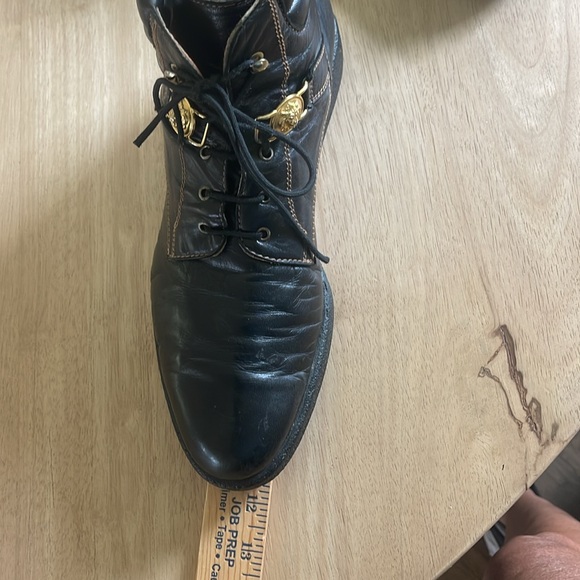 Versace Versus Vintage Men’s Chukka boot size 10. Soft Leather.Giani Versace - Picture 12 of 13
